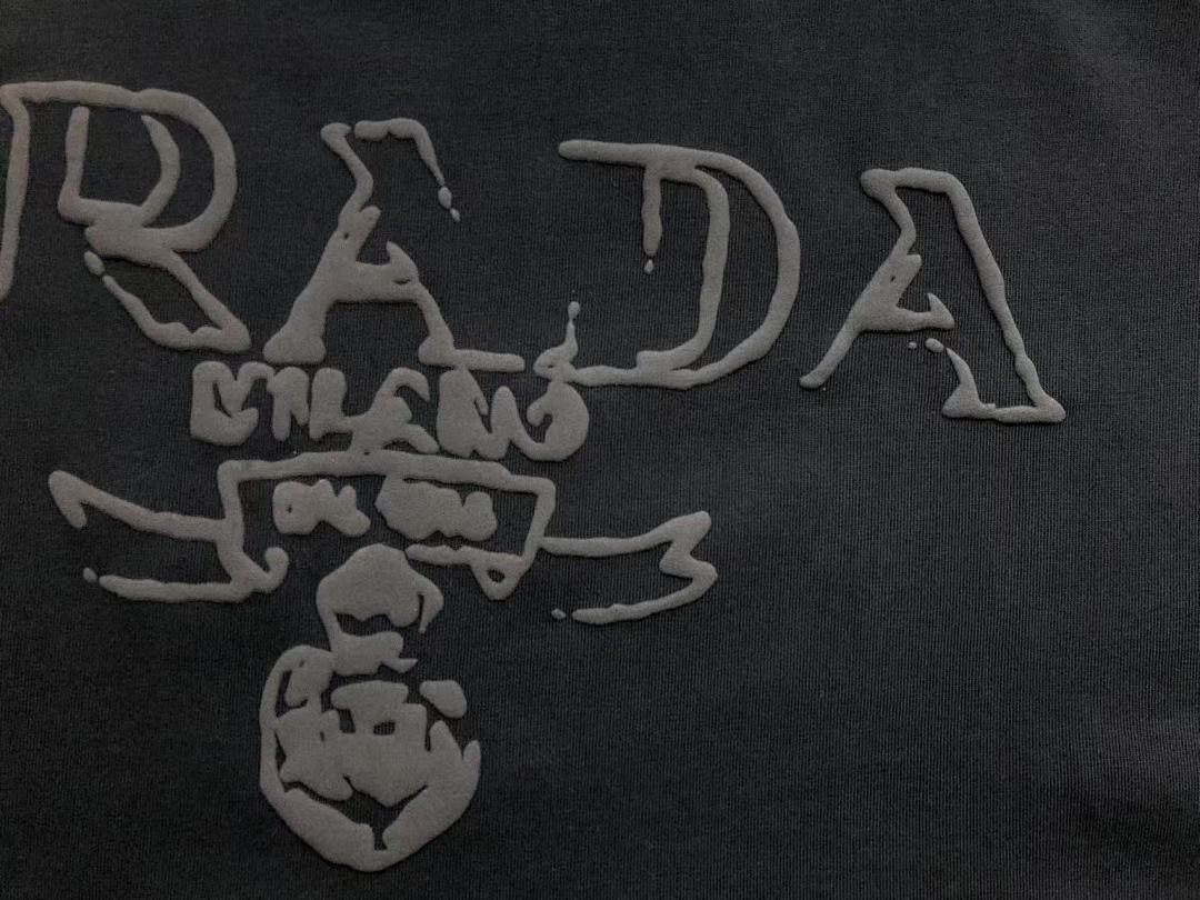Prada 126 P⭐A⭐A T-SHIRT 213052221 (Im 170Cm 55Kg I Wear Size XS In The Phot) - Image 12
