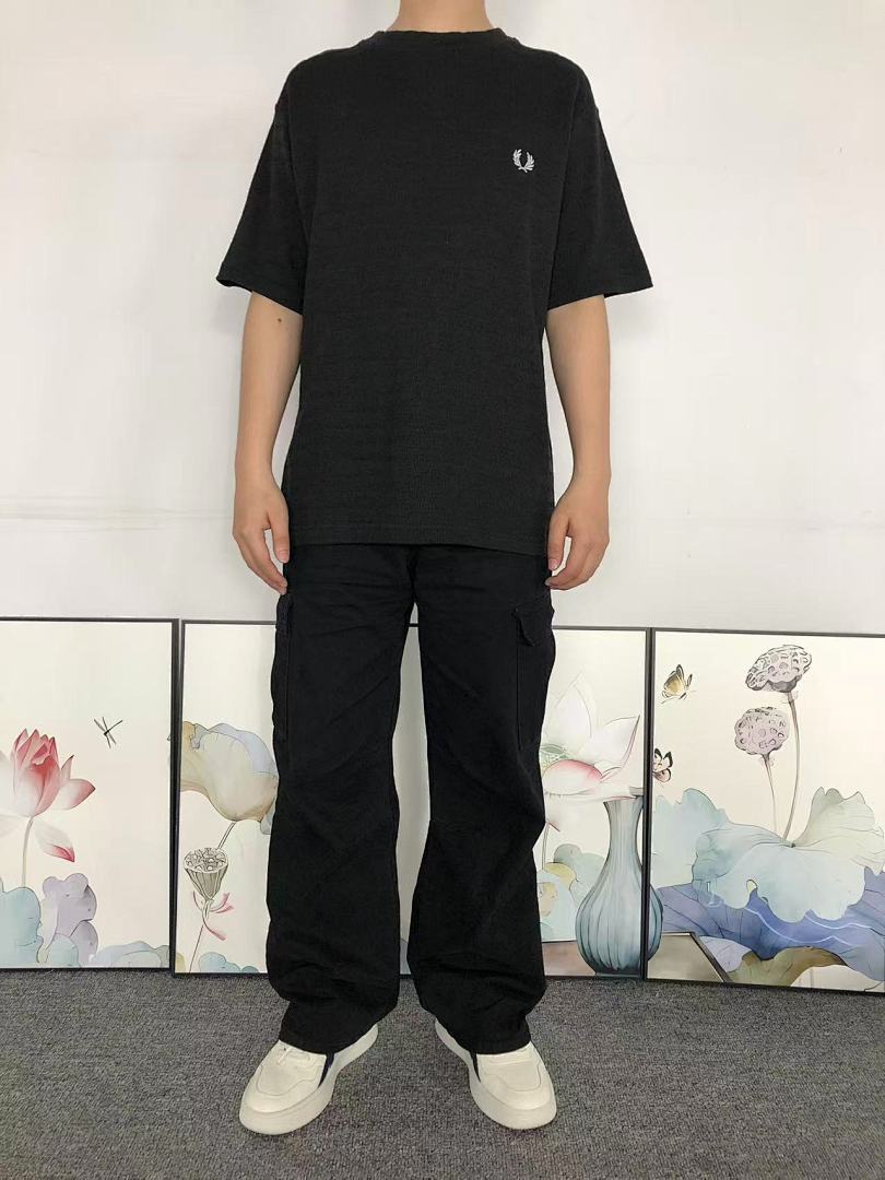 Fred Perry 115 FRED PERRY T-SHIRT 41061066123 (Im 170Cm 60Kg I Wear Size L In The Phot) - Image 3