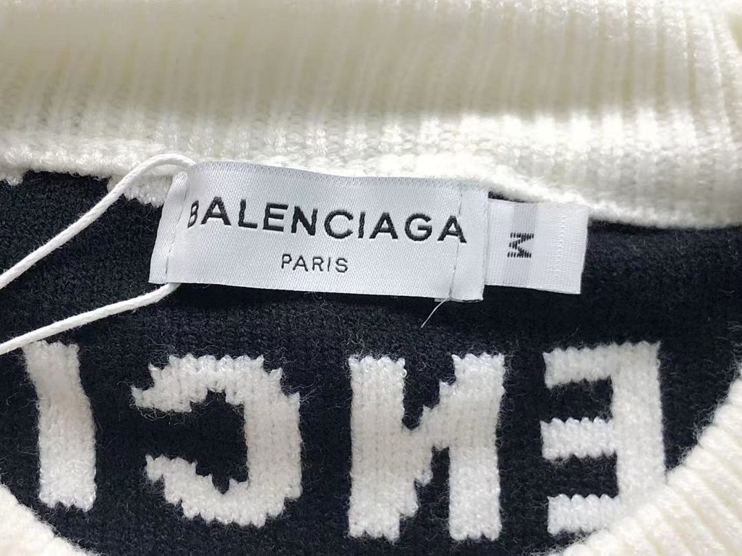 Balenciaga 138 B⭐L⭐⭐⭐IA⭐A SWEATER 41101107146 (Im 170Cm 60Kg I Wear Size M In The Phot) - Image 14