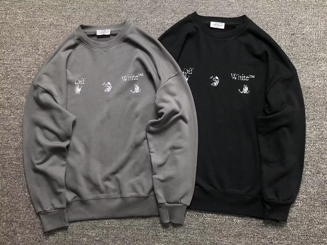 Off-White 136 OFF-WHITE (WHITE HOODIE) - Image 3