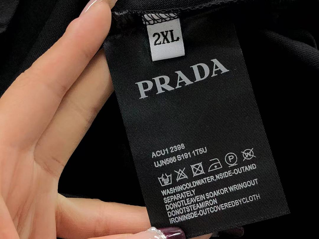 Prada 118 P⭐A⭐A T-SHIRT 4123104133 (Im 170Cm 60Kg I Wear Size 2XL In The Phot) - Image 24
