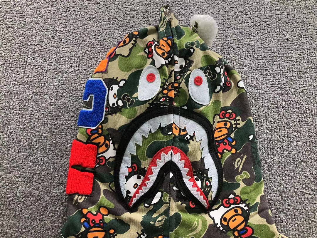 Bape 145 BAPE HOODIE 52070717158 (Im 170Cm 60Kg I Wear Size XL In The Phot) - Image 8