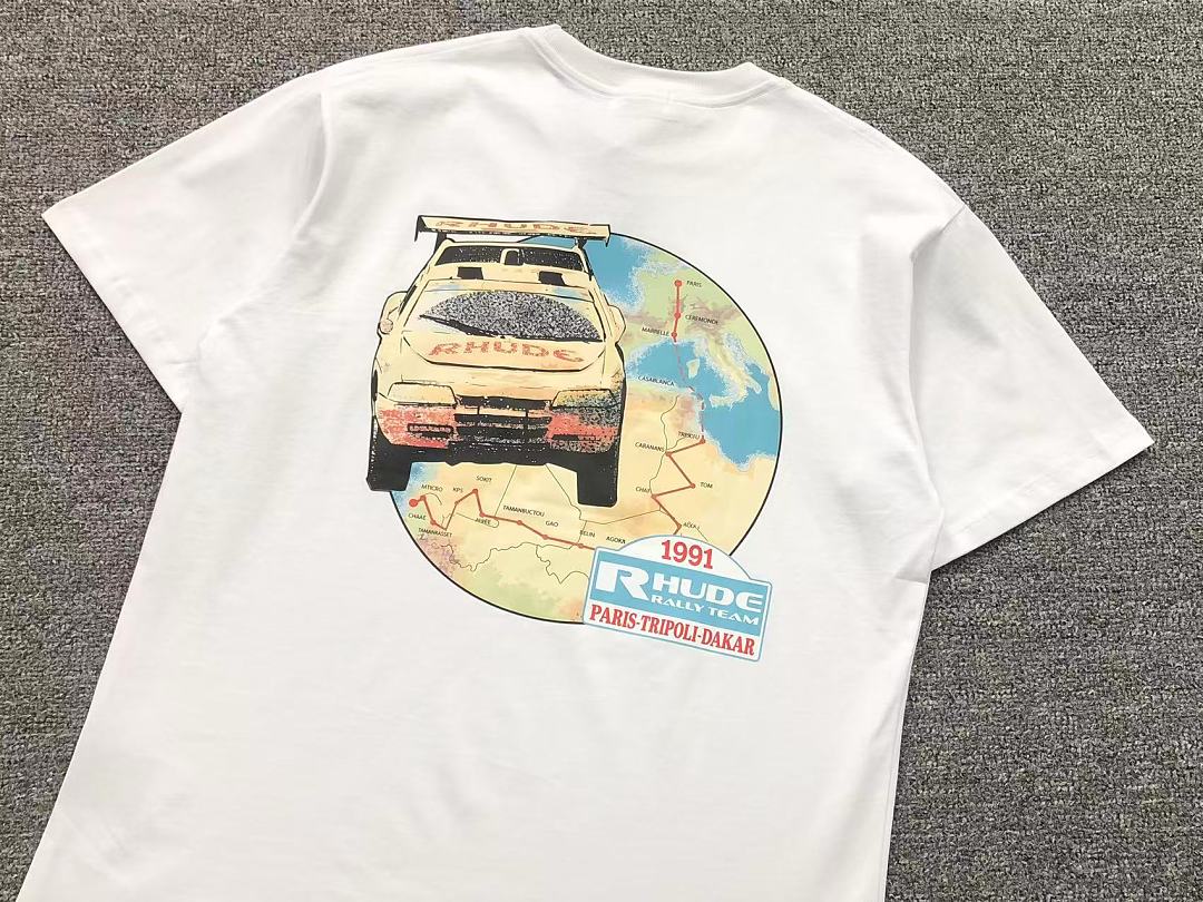 Rhude 105 RHUDE T-SHIRT 3208060617 (Im 170Cm 60Kg I Wear Size S In The Phot) - Image 9