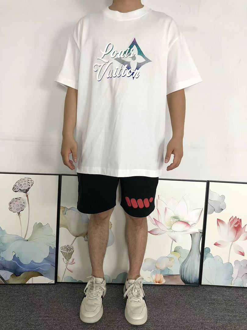 Louis Vuitton 118 L⭐ T-SHIRT 42042906133 (Im 170Cm 60Kg I Wear Size 2XL In The Phot) - Image 3