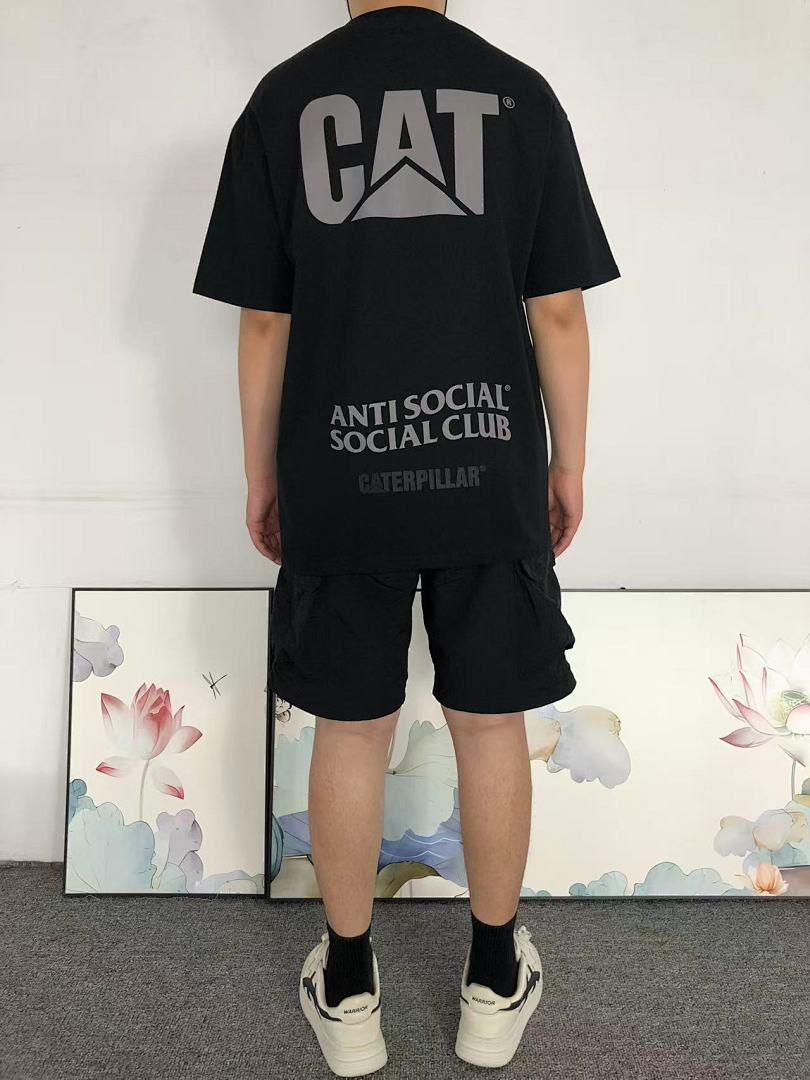 Christian Louboutin 85 ANTI SOCIAL CLUB T-SHIRT 1109051902 (Im 170Cm 60Kg I Wear Size L In The Phot) - Image 4