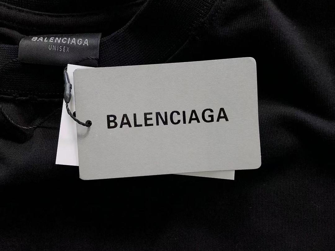 Balenciaga 125 B⭐L⭐⭐⭐IA⭐A T-SHIRT 42032808163 (Im 170Cm 60Kg I Wear Size XS In The Phot) - Image 24