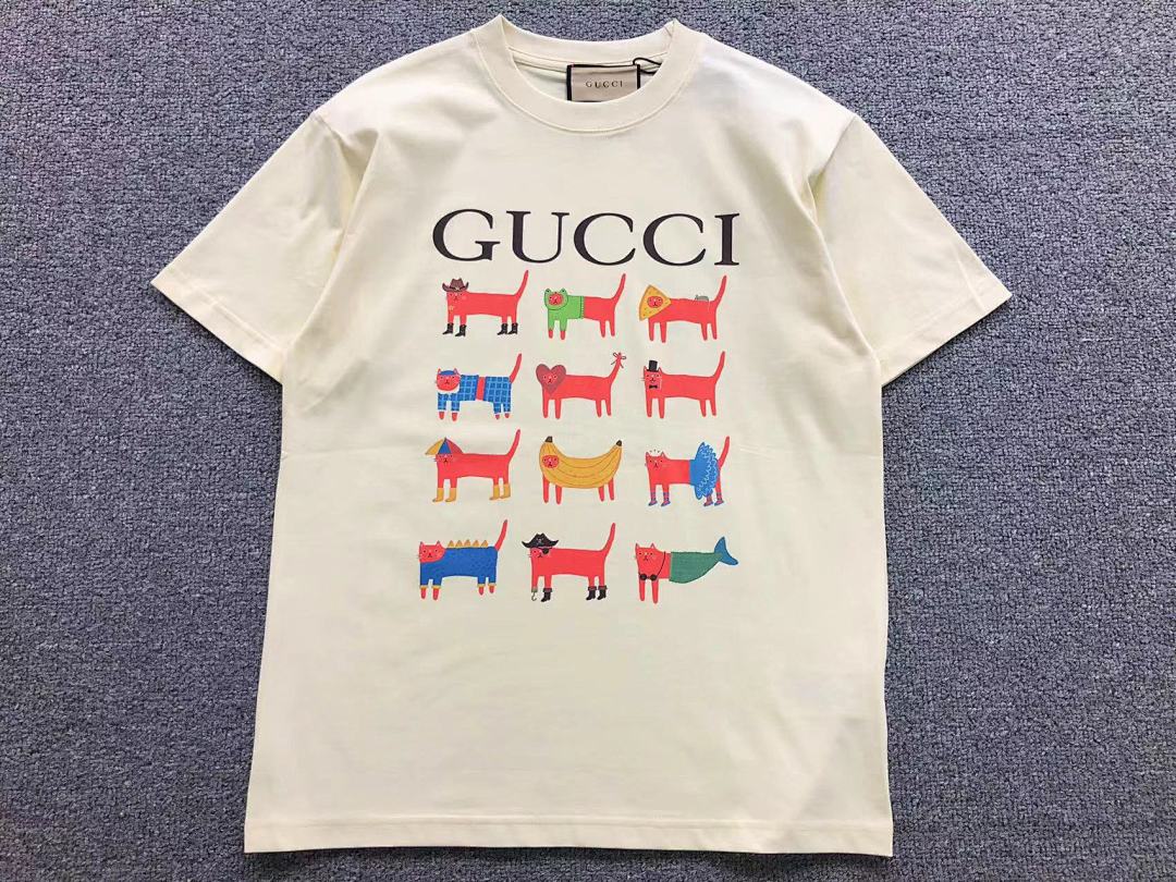 Gucci 85 G⭐C⭐I T-SHIRT 5231959101 (Im 170Cm 60Kg I Wear Size S In The Phot) - Image 5