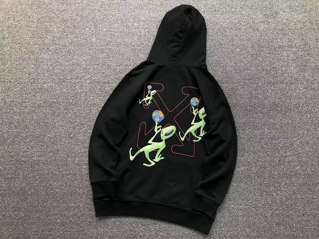Off-White 168 OFF-WHITE HOODIE 312171319 (Im 170Cm 55Kg I Wear Size L In The Phot) - Image 6