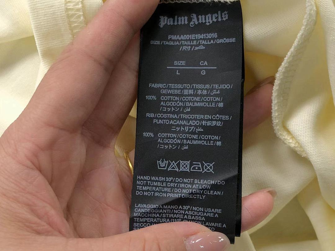 Palm Angels 78 PALM ANGELS T-SHIRT 1103240853 (Im 170Cm 60Kg I Wear Size L In The Phot) - Image 17