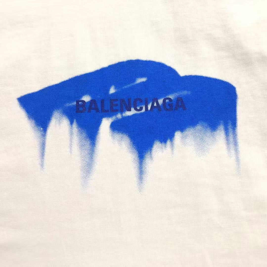 Balenciaga 113 B⭐L⭐⭐⭐IA⭐A T-SHIRT 5261104147 (Im 170Cm 60Kg I Wear Size M In The Phot) - Image 9