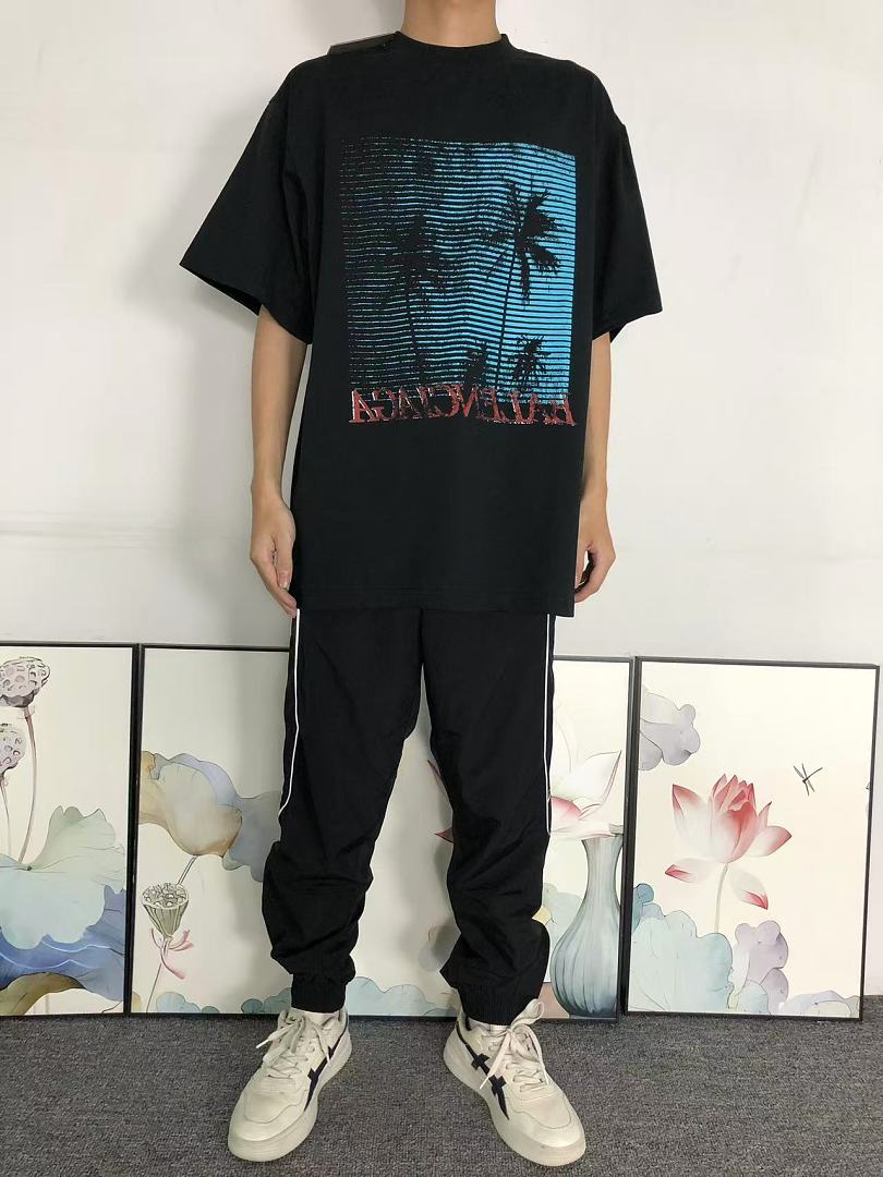 Balenciaga 118 B⭐L⭐⭐⭐IA⭐A T-SHIRT 42061325156 (Im 170Cm 60Kg I Wear Size 1 In The Phot) - Image 3
