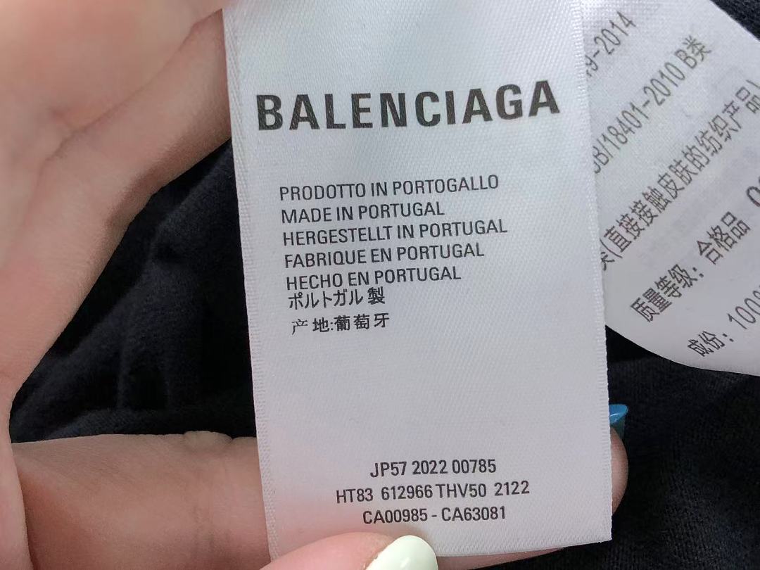 Balenciaga 115 B⭐L⭐⭐⭐IA⭐A T-SHIRT 22051313172 (Im 170Cm 60Kg I Wear Size L In The Phot) - Image 24