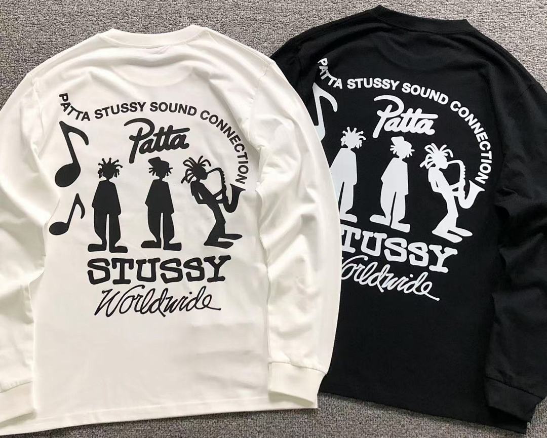 Stussy 95 STUSSY LONG SLEEVED 582014123 (Im 170Cm 60Kg I Wear Size M In The Phot) - Image 6