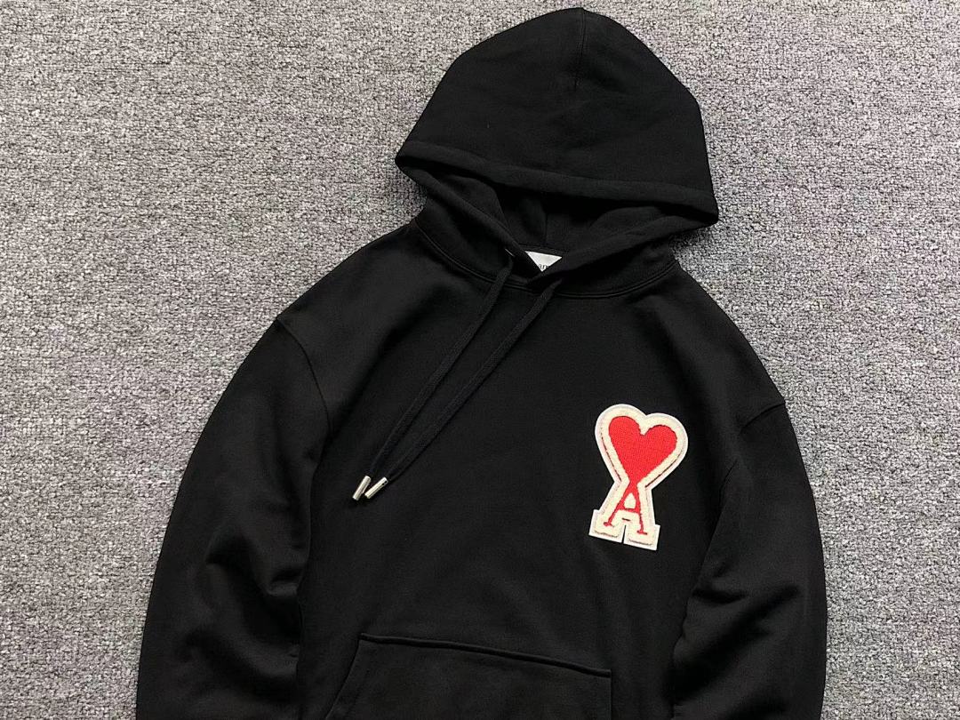 AMI 168 AMI HOODIE 3110170521 (Im 170Cm 60Kg I Wear Size M In The Phot) - Image 36