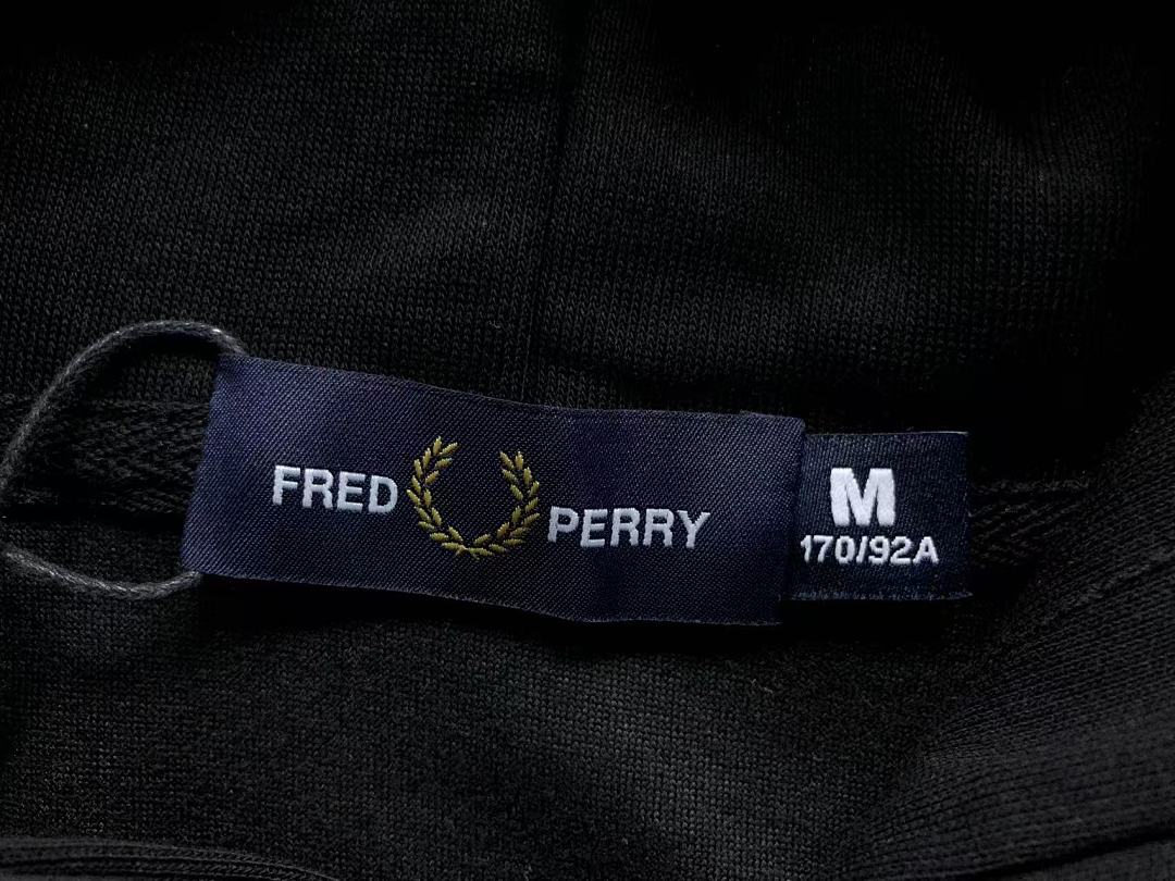 Unbranded 215 FRED PERRY HOODIE 411210801 (Im 170Cm 60Kg I Wear Size M In The Phot) - Image 18