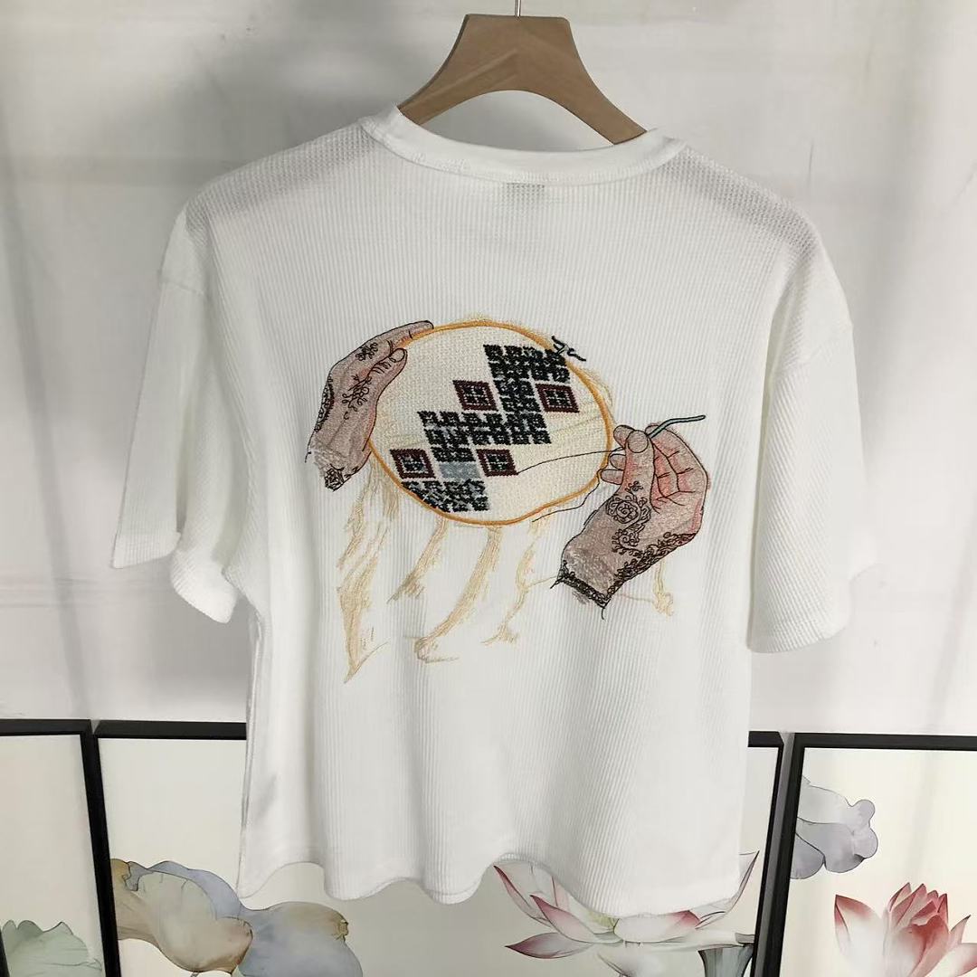 Chanel 95 DER⭐CHUT⭐E T-SHIRT 125110156 (Im 170Cm 60Kg I Wear Size S In The Phot) - Image 19