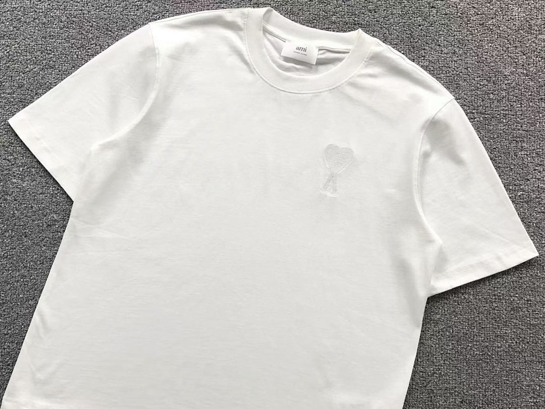 AMI 88 AMI T-SHIRT 3106210121 (Im 170Cm 60Kg I Wear Size M In The Phot) - Image 9