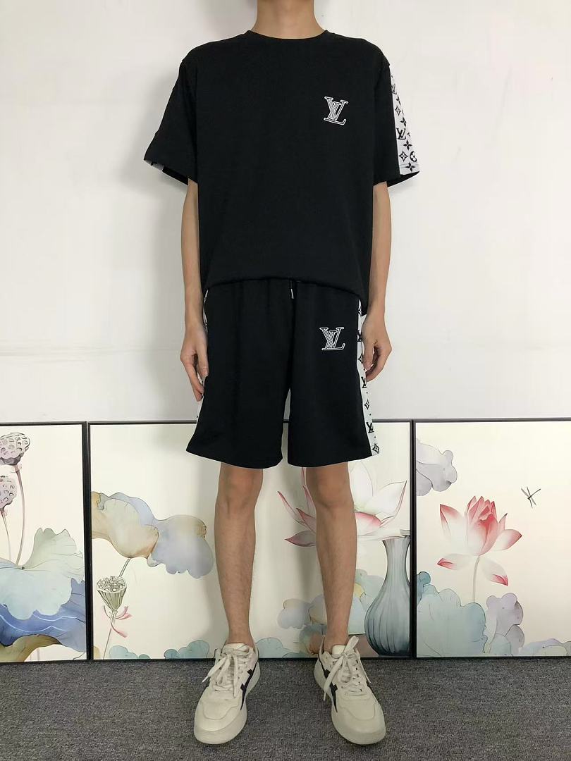 Louis Vuitton 218 L⭐ T-SHIRT SHORTS 5251110147 (Im 170Cm 60Kg I Wear Size L In The Phot) - Image 4