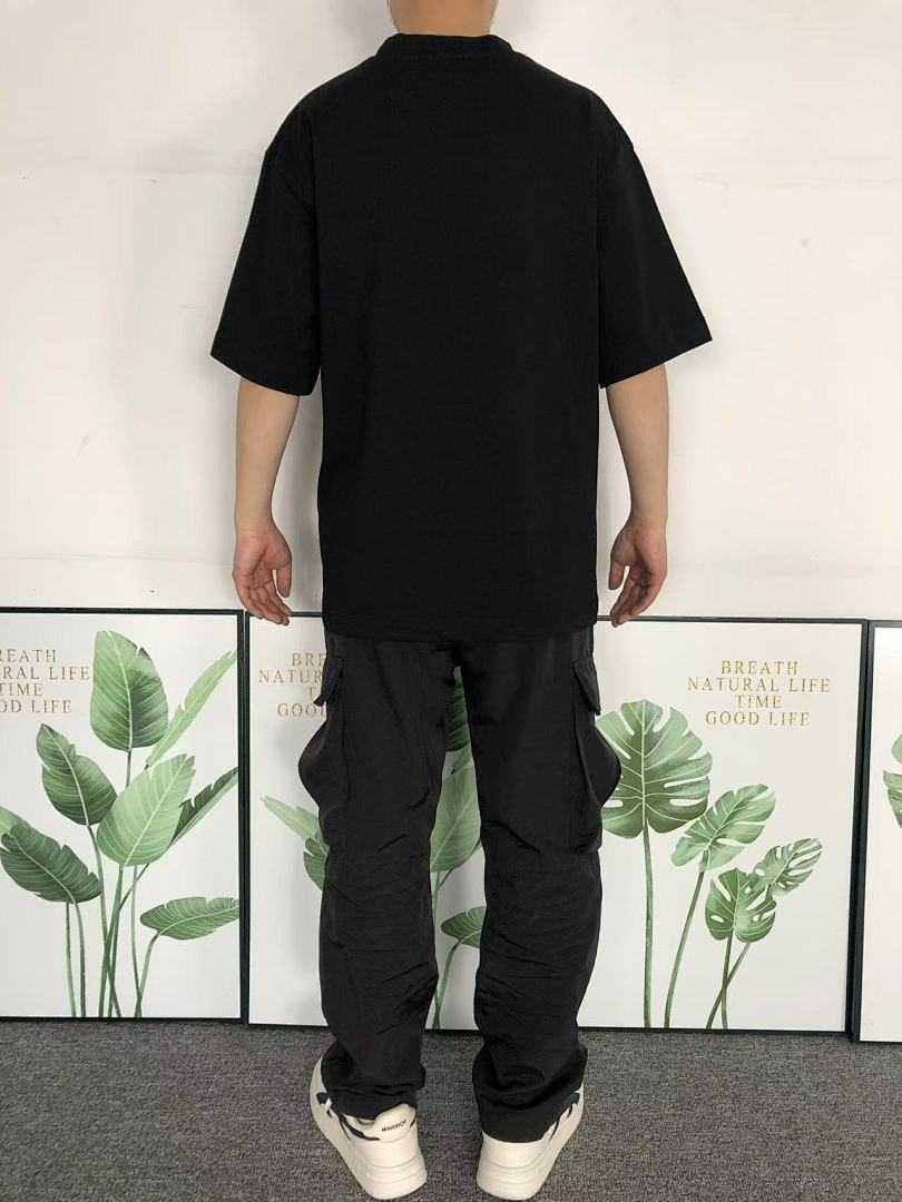 Balenciaga 95 B⭐L⭐⭐⭐IA⭐A T-SHIRT 502172681 (Im 170Cm 57Kg I Wear Size 1 In The Phot) - Image 4