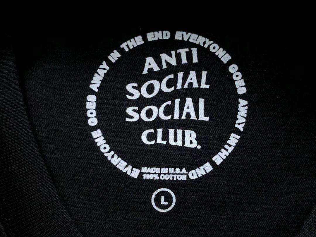 Christian Louboutin 85 ANTI SOCIAL CLUB T-SHIRT 1109161102 (Im 170Cm 60Kg I Wear Size L In The Phot) - Image 21