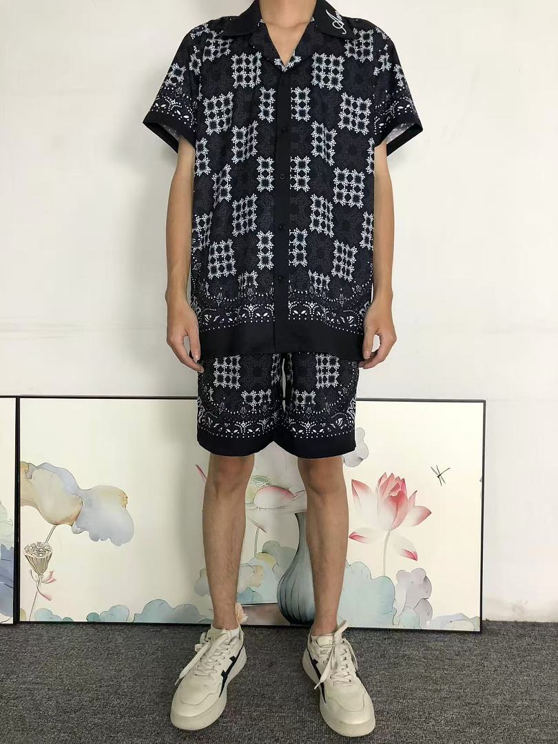AMIRI SHORTS98 AMIRI SHIRT SHORTS 2208141639 (Im 170Cm 60Kg I Wear Size L In The Phot) - Image 4
