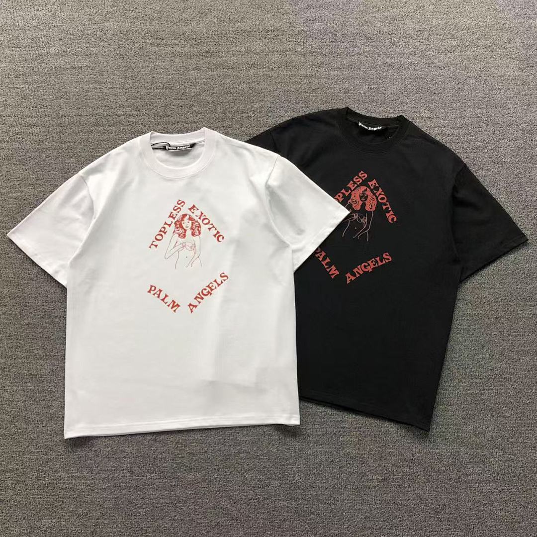 Palm Angels 78 PALM ANGELS T-SHIRT 41060933121 (Im 170Cm 60Kg I Wear Size M In The Phot)