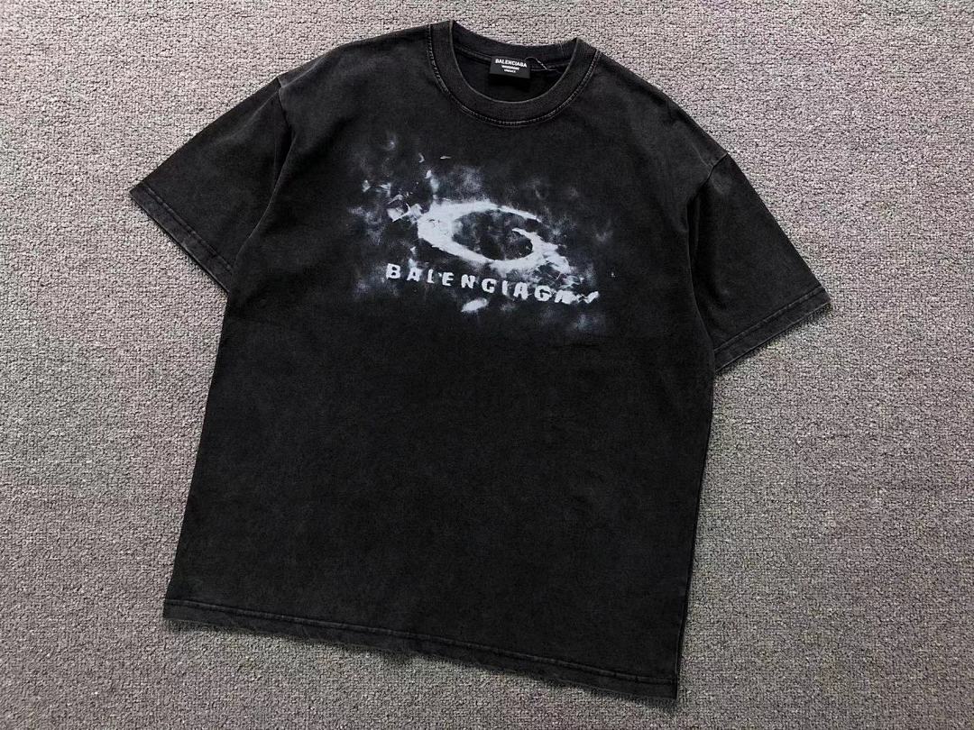 Balenciaga 168 B⭐L⭐⭐⭐IA⭐A T-SHIRT 2203182205 (Im 170Cm 60Kg I Wear Size M In The Phot) - Image 6