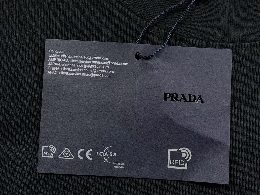 Prada 115 P⭐A⭐A T-SHIRT 405100421 (Im 170Cm 60Kg I Wear Size M In The Phot) - Image 27