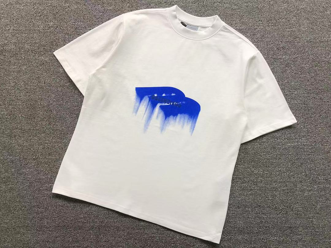 Balenciaga 125 B⭐L⭐⭐⭐IA⭐A T-SHIRT 42042410163 (Im 170Cm 60Kg I Wear Size XS In The Phot) - Image 6