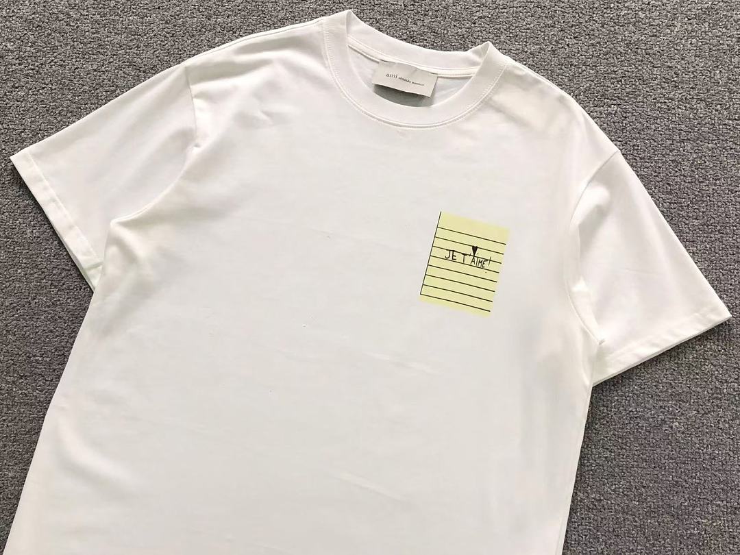 AMI 95 AMI T-SHIRT 3205070821 (Im 170Cm 60Kg I Wear Size L In The Phot) - Image 7
