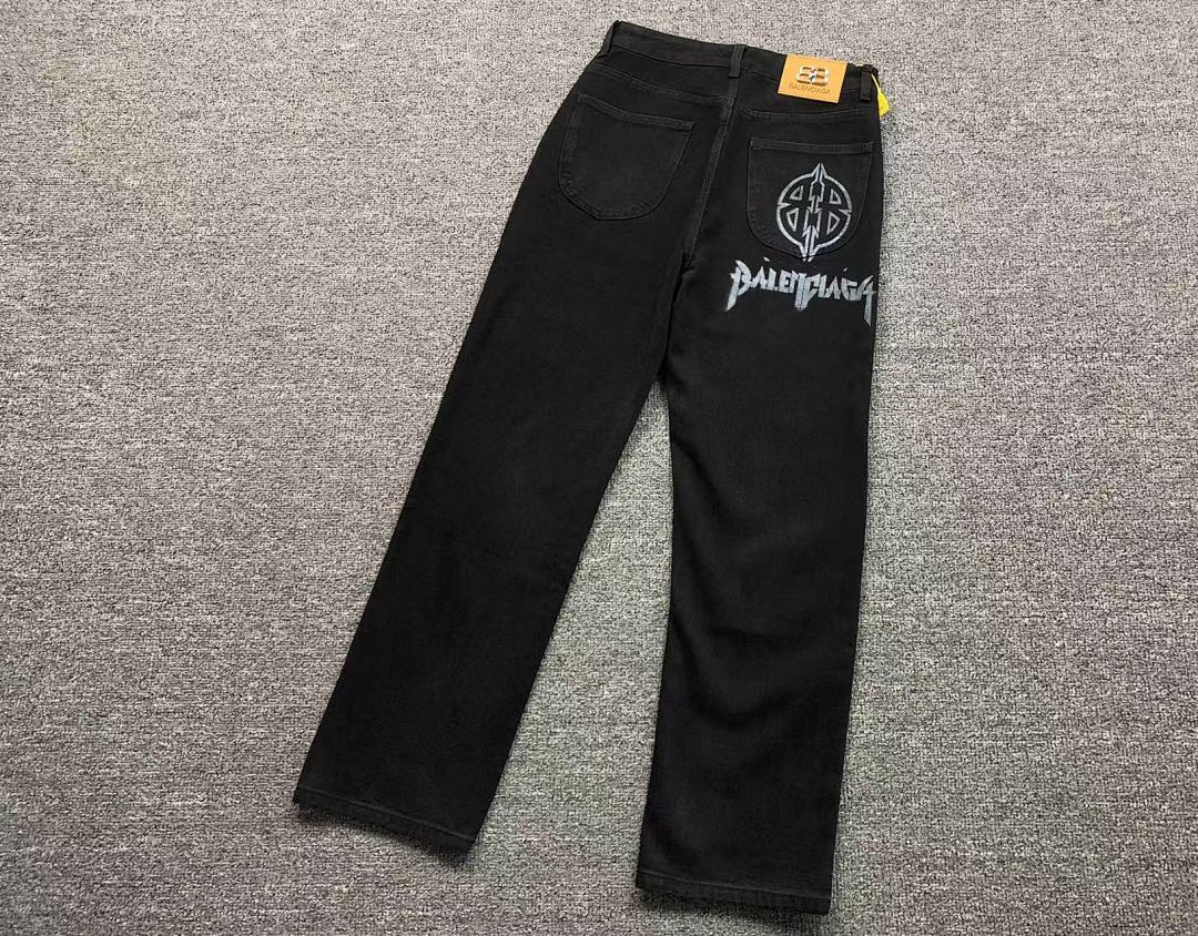 Balenciaga 188 B⭐L⭐⭐⭐IA⭐A TROUSERS 503104017 (Im 170Cm 60Kg I Wear Size 28 In The Phot) - Image 13