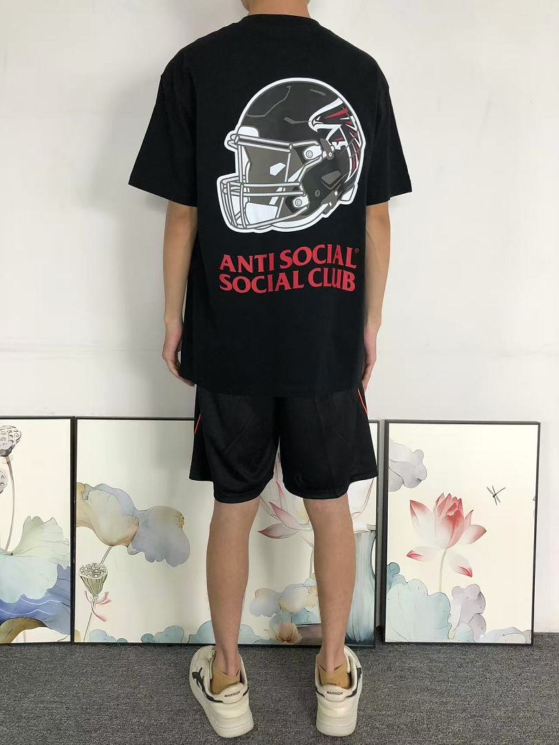 Christian Louboutin 88 ANTI SOCIAL CLUB T-SHIRT 126212302 (Im 170Cm 60Kg I Wear Size L In The Phot) - Image 4