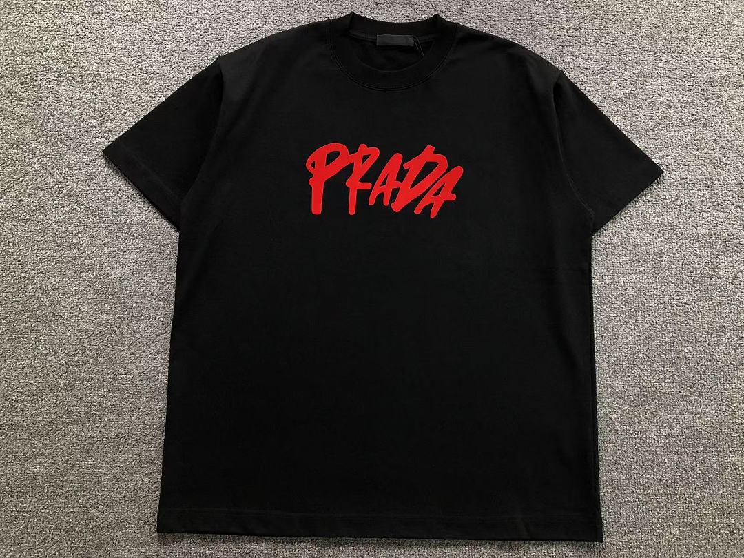 Prada 118 P⭐A⭐A T-SHIRT 42042904133 (Im 170Cm 60Kg I Wear Size 2XL In The Phot) - Image 9
