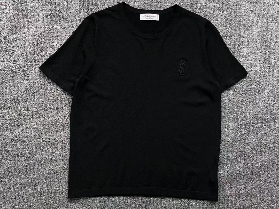Saint Laurent 128 SA⭐⭐T ⭐⭐U⭐⭐NT FEMAIE STYIE T-SHIRT - Image 5