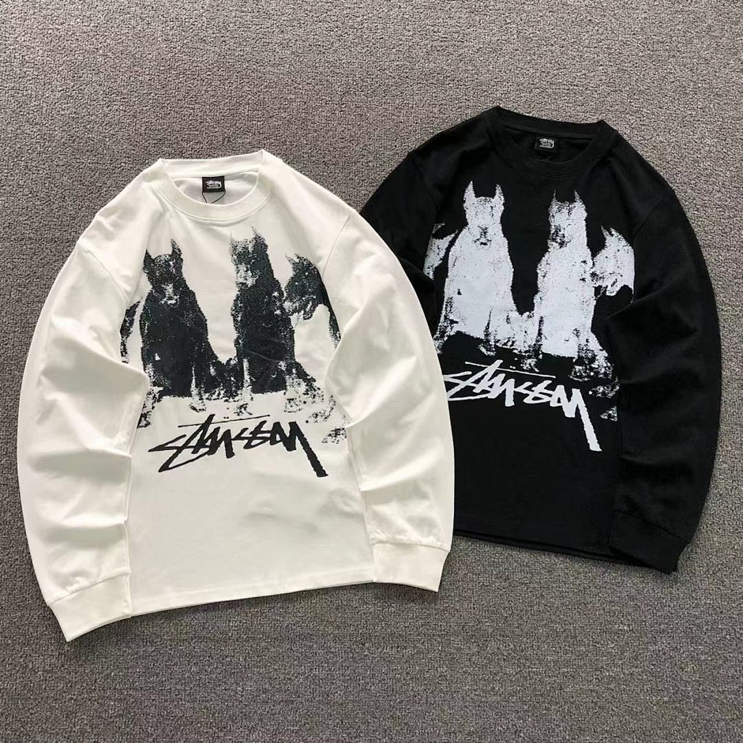 Stussy 158 STUSSY LONG SLEEVEDD 22041326001 (Im 170Cm 60Kg I Wear Size M In The Phot)