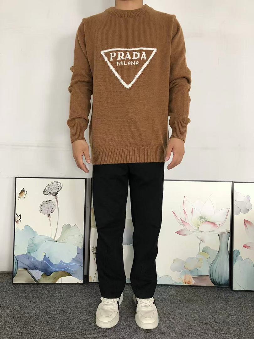 Prada 128 P⭐A⭐A SWEATER 4112637146 (Im 170Cm 60Kg I Wear Size L In The Phot) - Image 3