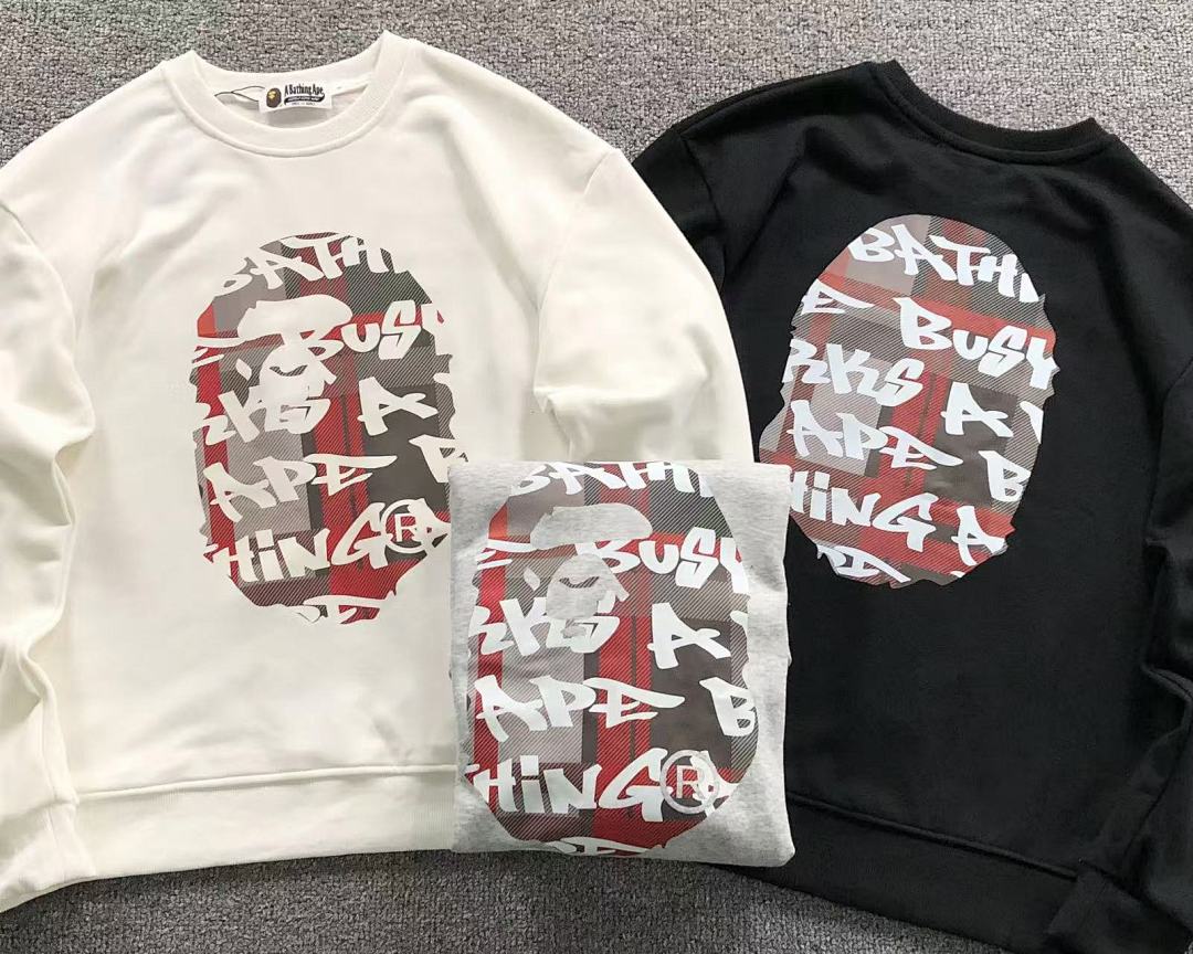Bape 125 BAPE HOODIE 4111280917 (Im 170Cm 55Kg I Wear Size S In The Phot) - Image 6