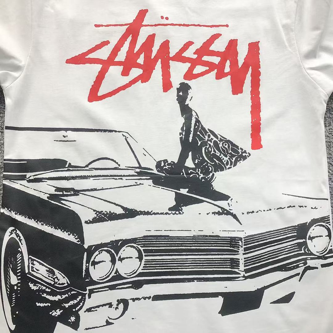 Stussy 115 STUSSY T-SHIRT 4107010477 (Im 170Cm 60Kg I Wear Size M In The Phot) - Image 10