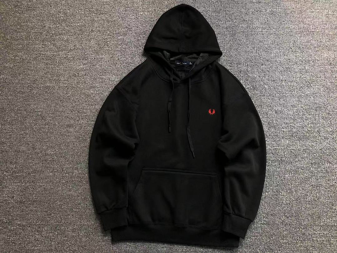Unbranded 215 FRED PERRY HOODIE 219100601 (Im 170Cm 60Kg I Wear Size L In The Phot) - Image 7
