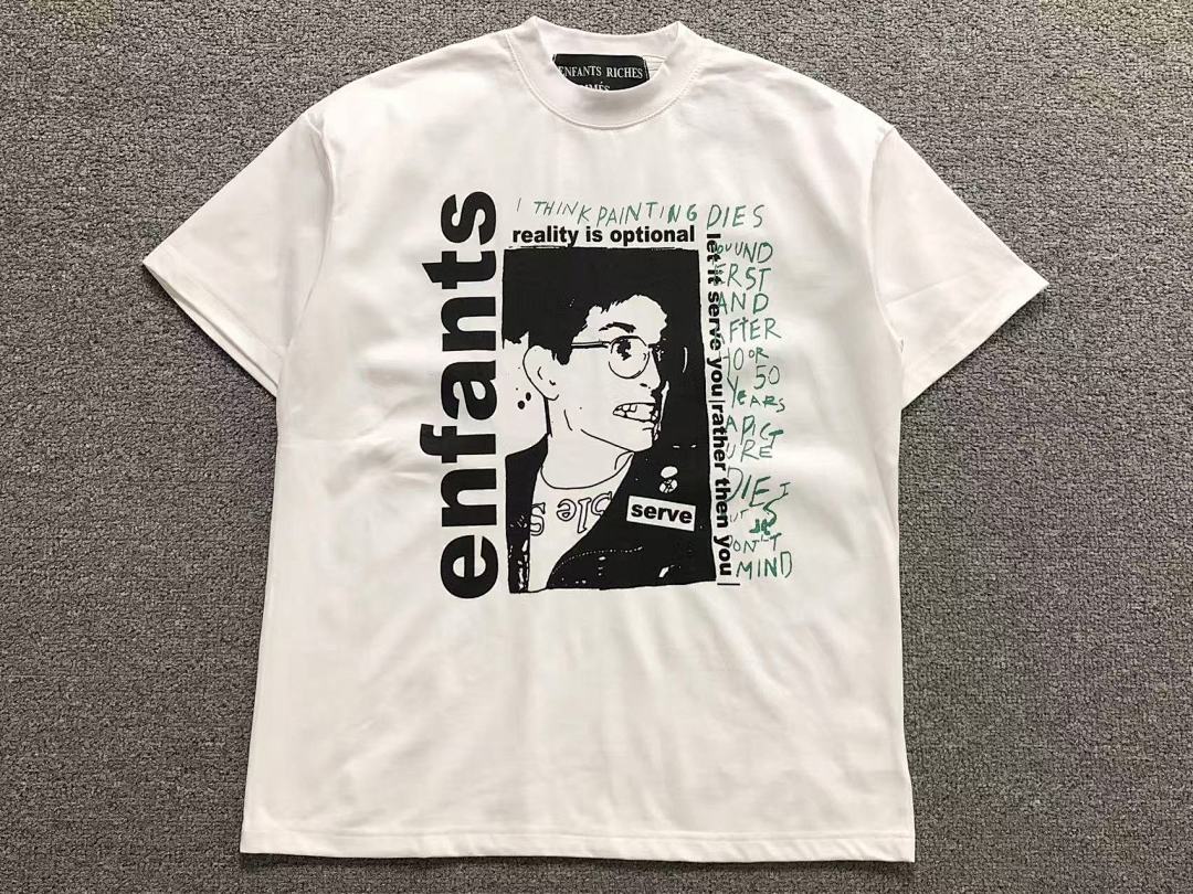 Chanel 85 ENFANTS RICHES DEPRIMES T-SHIRT 42012437162 (Im 170Cm 60Kg I Wear Size S In The Phot) - Image 5