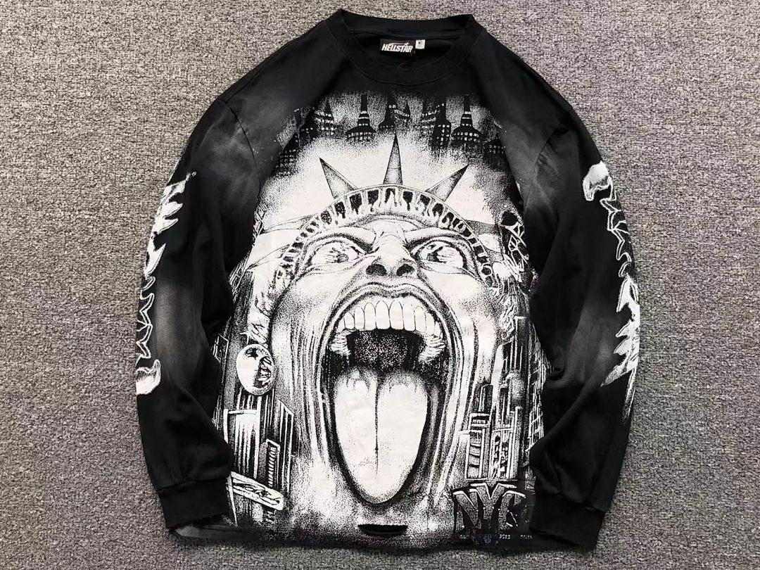 Hellstar 135 HELLSTAR LONG SLEEVED 3110211917 (Im 170Cm 60Kg I Wear Size S In The Phot) - Image 5