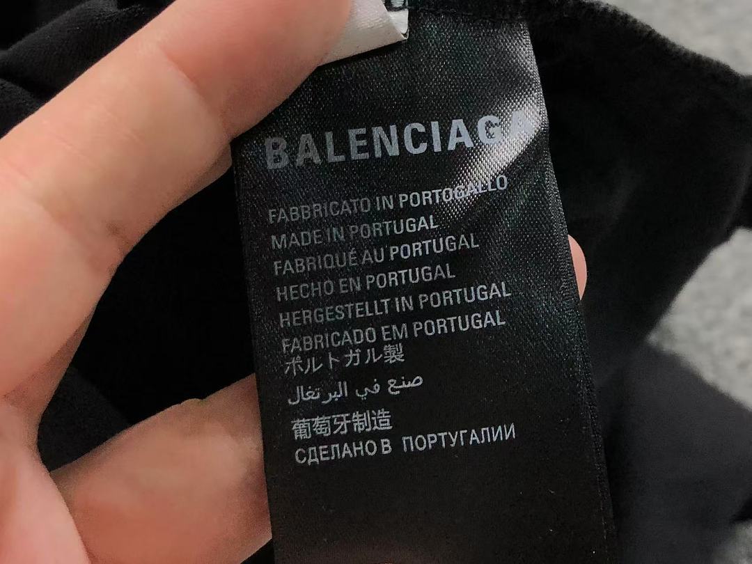 Balenciaga 125 B⭐L⭐⭐⭐IA⭐A T-SHIRT 42042403163 (Im 170Cm 60Kg I Wear Size 1 In The Phot) - Image 16