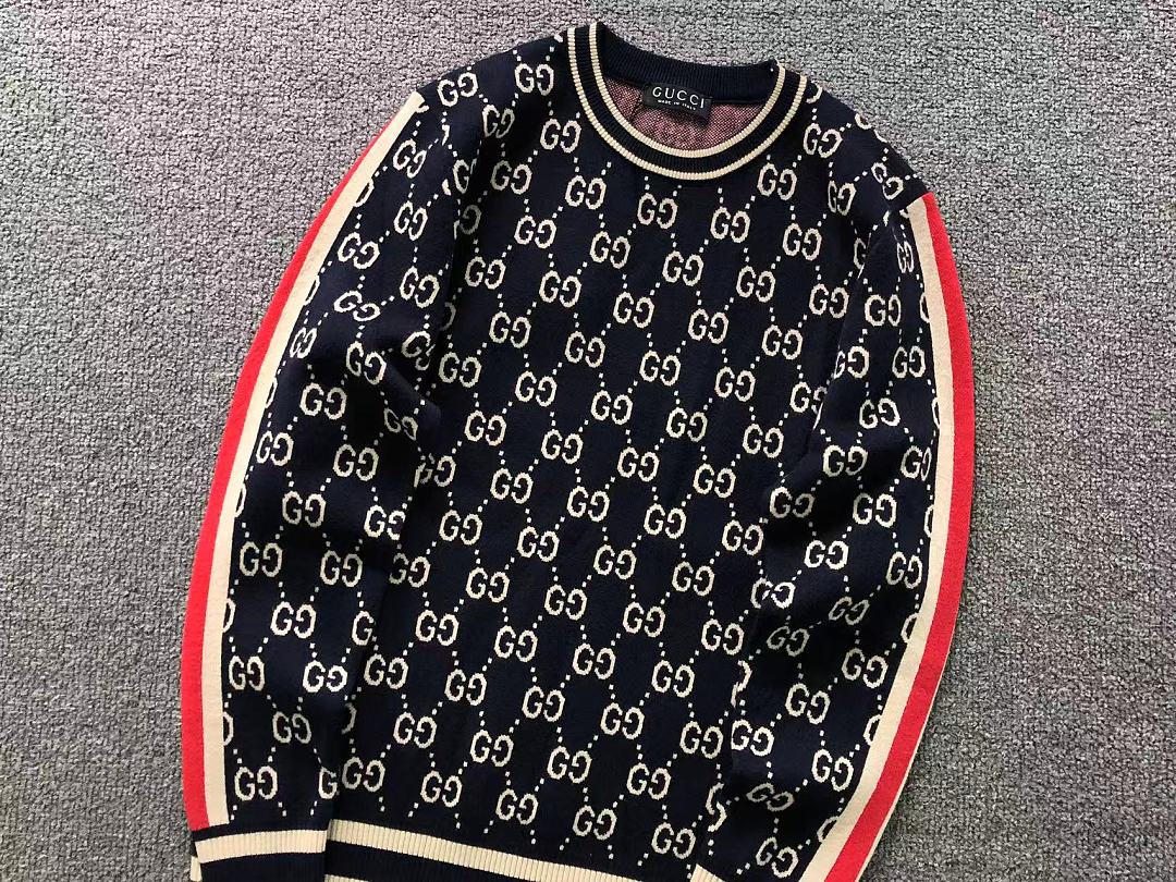 Gucci 208 G⭐C⭐I SWEATER 3208122121 (Im 170Cm 60Kg I Wear Size L In The Phot) - Image 8