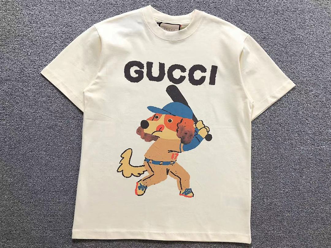 Gucci 85 G⭐C⭐I T-SHIRT 5231972101 (Im 170Cm 60Kg I Wear Size S In The Phot) - Image 5