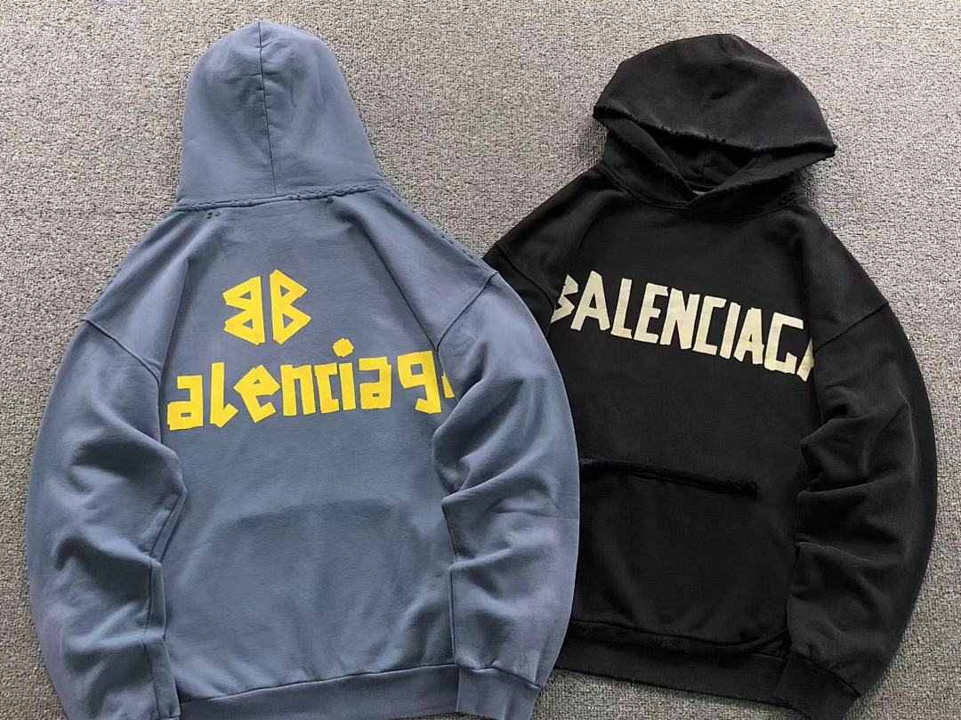 Balenciaga 258 B⭐L⭐⭐⭐IA⭐A HOODIE 3110170721 (Im 170Cm 60Kg I Wear Size M In The Phot) - Image 6