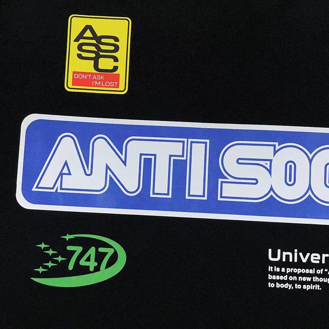 Christian Louboutin 85 ANTI SOCIAL CLUB T-SHIRT - Image 9