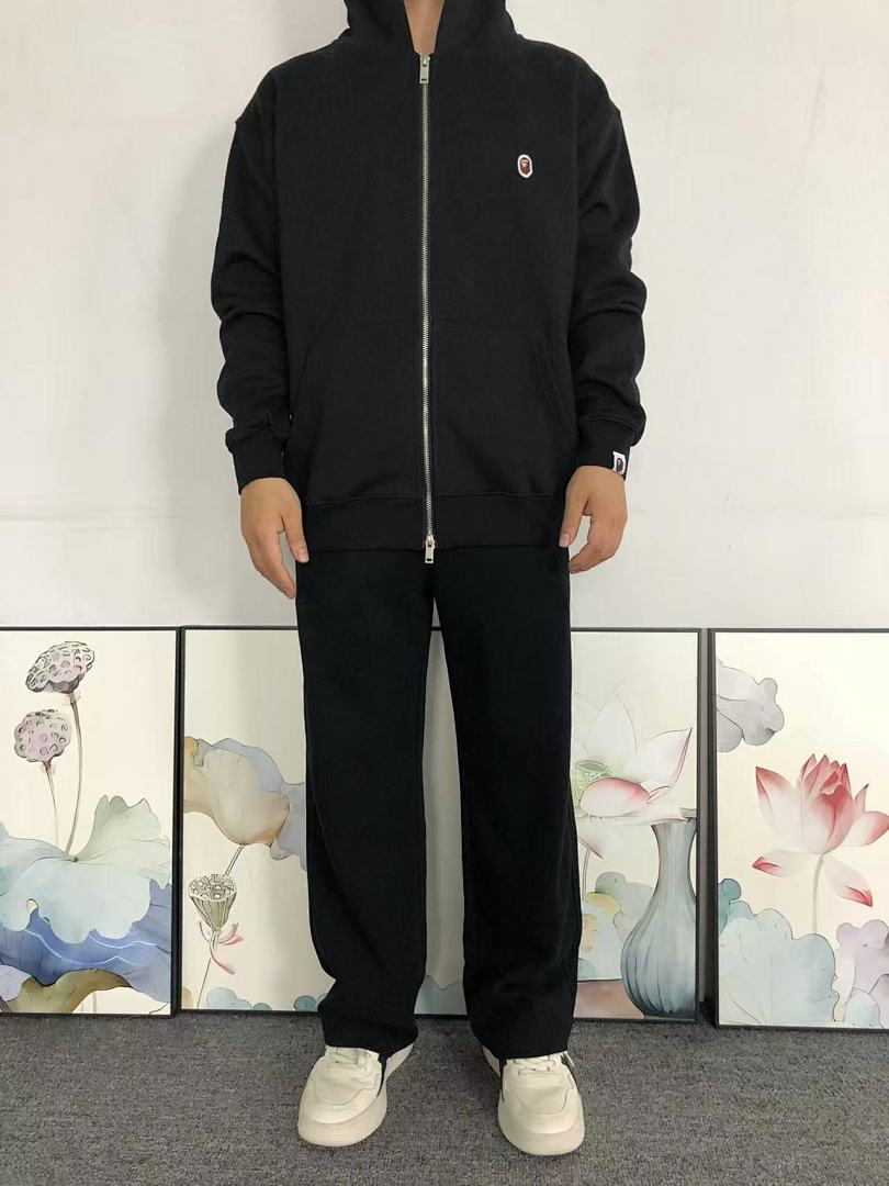 Bape 125 BAPE HOODIE 1112240155 (Im 170Cm 60Kg I Wear Size M In The Phot) - Image 3