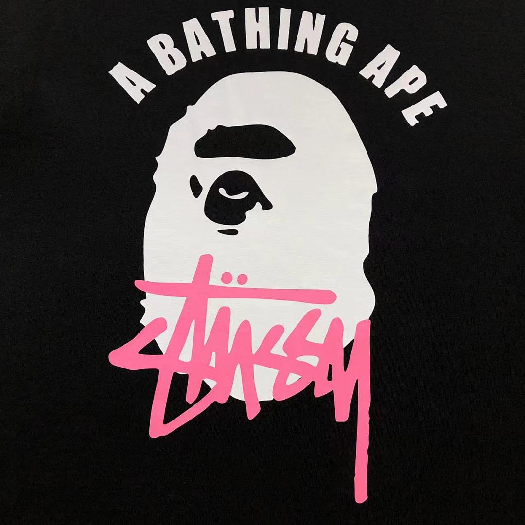 Bape 95 BAPE STUSSY T-SHIRT - Image 8