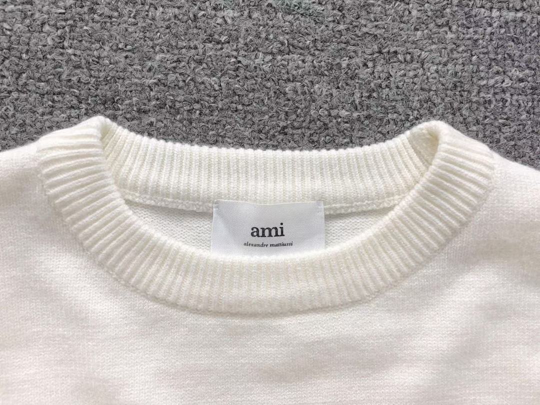 AMI 148 AMI SWEATER 212190217 (Im 170Cm 57Kg I Wear Size S In The Phot) - Image 22