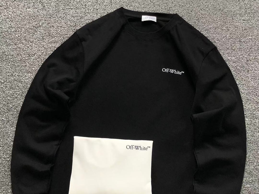 Off-White 125 OFF-WHITE LONG SLEEVED 5208080819 (Im 170Cm 60Kg I Wear Size M In The Phot) - Image 17